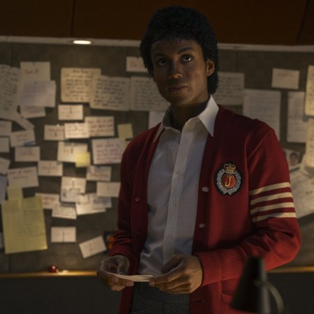 Jaafar Jackson as Michael Jackson in Michael. Photo Credit: Glen Wilson