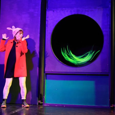 Rosi in der Geisterbahn ©Theater Feuerblau