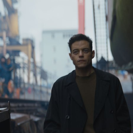 Rami Malek as Heller in 20th Century Studio's THE AMATEUR. Photo courtesy of 20th Century Studios. © 2024 20th Century Studios. All Rights Reserved.